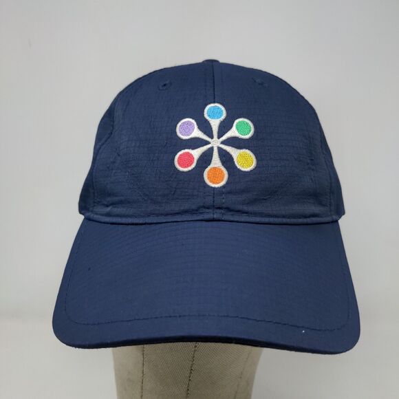 Cap America Men's Strapback Hat Blue Adjustable Embroidered Logo - Picture 2 of 11